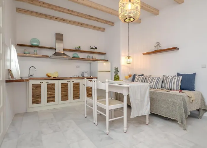 Birikos & Lejlighedshotel Agios Prokopios (Naxos)